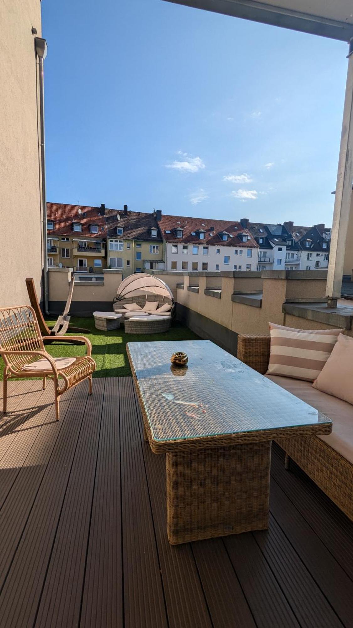 Imposante Whg - Zentral - Dachterrasse - Parken - Aufzug Hagen  Exteriér fotografie